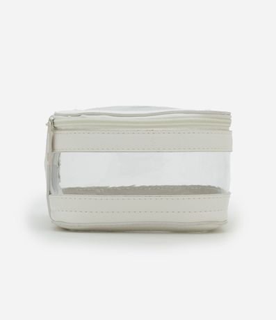 Necesaire Rectangular Grande con Lettering Optimist 2