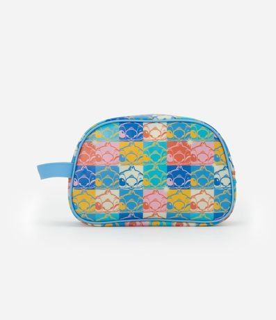 Neceser Rectangular Grande con Estampa Bloques de Color de Stitch 3