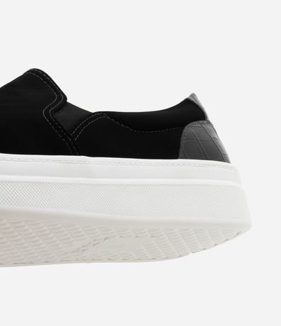 Championes Slip On con Efecto Gamuza y Crocco 3