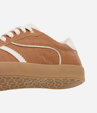 Championes Chuteira con Textura Crocco y Recortes 4