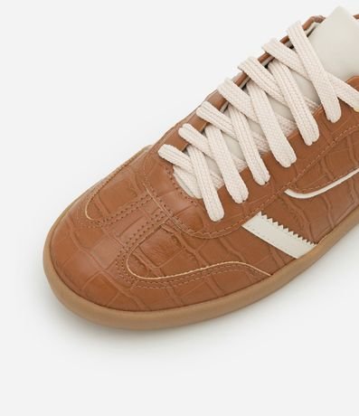 Championes Chuteira con Textura Crocco y Recortes 5