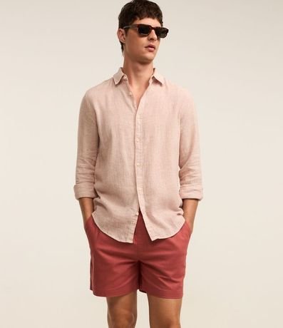 Bermuda en Algodón con Cintura Elástica y Bolsillos 5