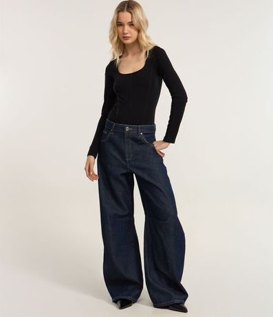 Body en Poliamida Seamless y Escote Cuadrado 2