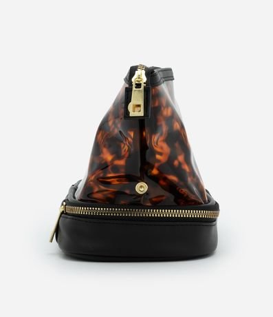 Neceser Trapecio con Animal Print Tortuga 2