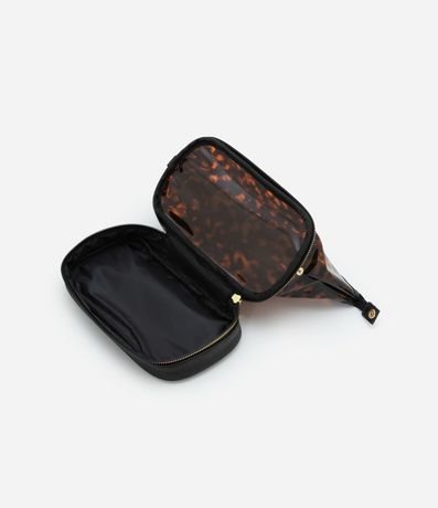 Neceser Trapecio con Animal Print Tortuga 5