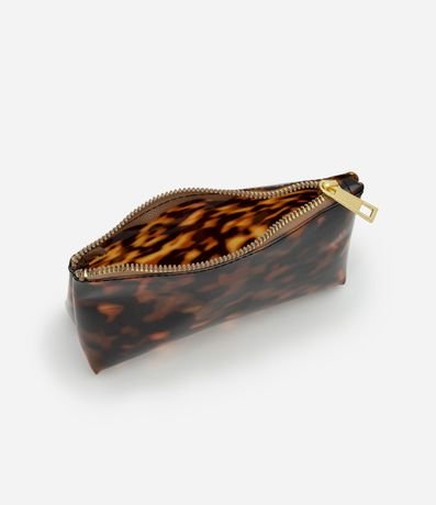 Kit 02 Neceser con Transparencia y Estampa Animal Print Tortuga 4