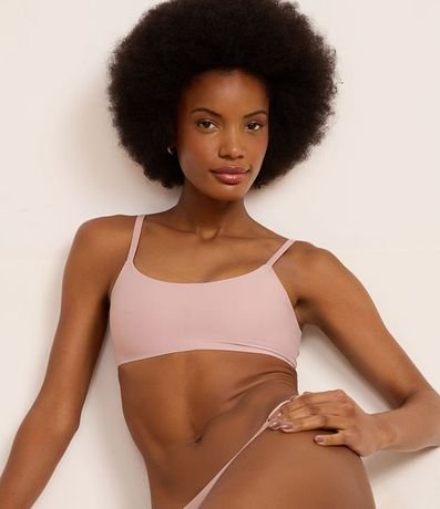 Soutien Top en Microfibra Ligera con Copa Desmontable