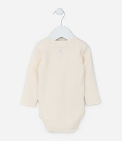 Body Infantil Básico con Textura Acanalada - Talle RN a 18 meses 2