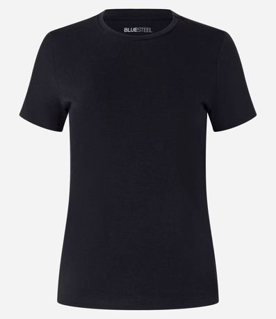 Blusa en Algodón Spandex con Manga Corta 4