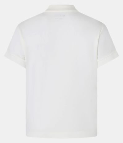 Blusa con Cuello Polo en Algodón Peruano 5