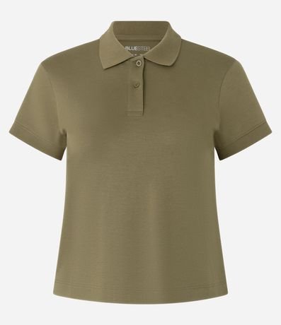 Blusa con Cuello Polo en Algodón Peruano 4