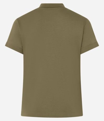 Blusa con Cuello Polo en Algodón Peruano 5