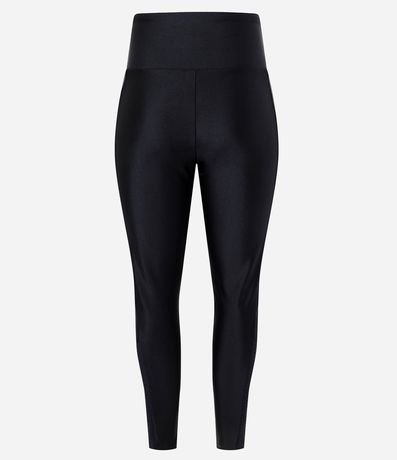 Pantalón Legging Deportiva en Microfibra con Recorte Texturizado 7