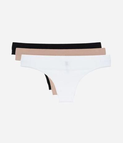 Kit 3x1 Bombacha Bikini con Textura 2