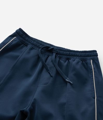 Pantalón Infantil Recto en Microfibra con Piping - Talle 5 A 14 años 6