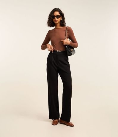 Body Texturizado en Microfibra con Tiras Torcidas en la Espalda 2