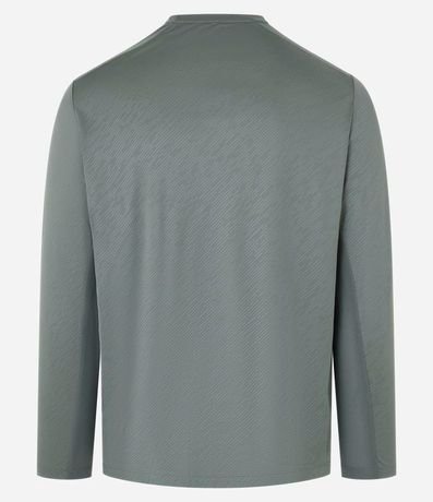 Remera Deportiva Dry Fit con Estampa Rayada 8