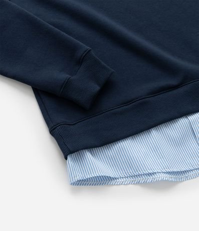 Buzo Infantil con Bajo Diferenciado y Lettering Nova York - Talle 5 a 14 años 3