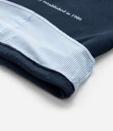 Buzo Infantil con Bajo Diferenciado y Lettering Nova York - Talle 5 a 14 años 5