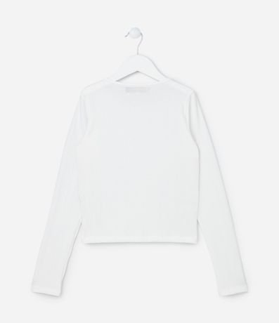 Vestido Infantil en Tweed con Superposición - Talle 5 a 14 años 3