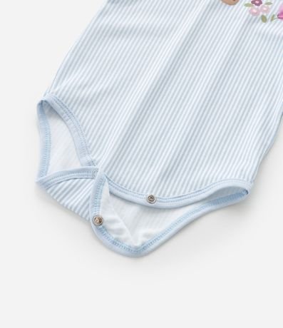 Body Infantil con Cuello Muñeca y Estampa Rayada - Talle 0 a 18 meses 6
