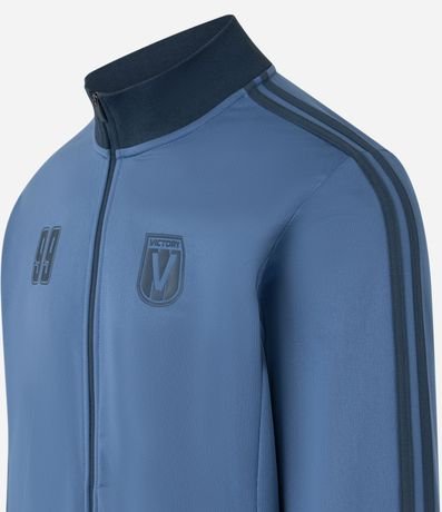 Saco deportivo en Helanca con Estampa Lettering y Cierre Delantero 6