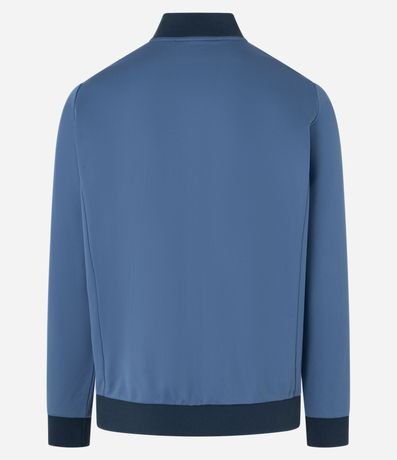 Saco deportivo en Helanca con Estampa Lettering y Cierre Delantero 7