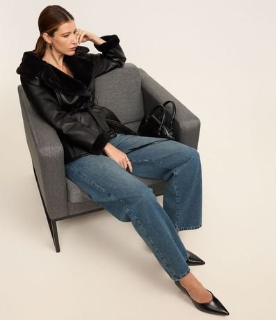 Pantalón Baggy en Jeans Dirty con Bolsillo Cuchillo 9