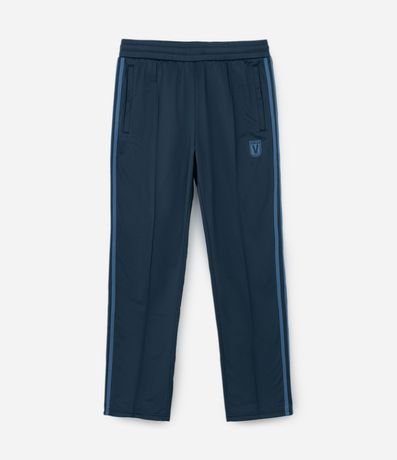 Pantalón Deportiva con Estampa Localizada y Bolsillos 6