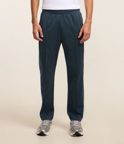 Pantalón Deportiva con Estampa Localizada y Bolsillos 2