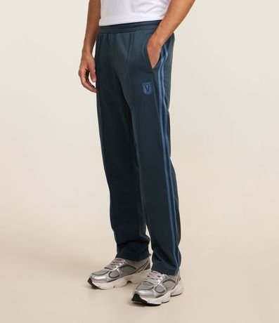 Pantalón Deportiva con Estampa Localizada y Bolsillos 4