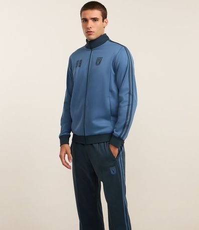 Pantalón Deportiva con Estampa Localizada y Bolsillos 5