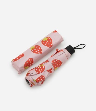 Sombrilla con Estampa de Frutillas 3