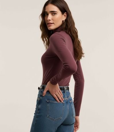 Suéter en Algodón con Cuello Alto 4