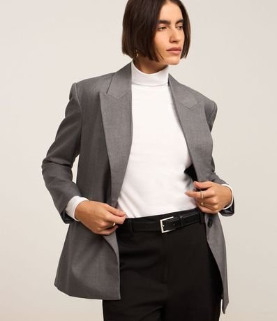 Suéter en Algodón con Cuello Alto 2