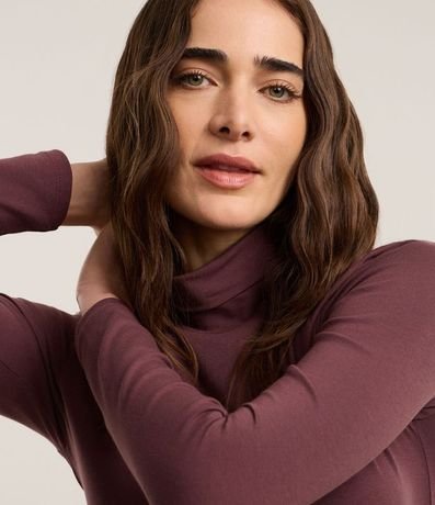 Suéter en Algodón con Cuello Alto 3