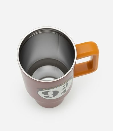 Vaso en Metal con Pajita con Estampa Hogwarts 1,2L 4