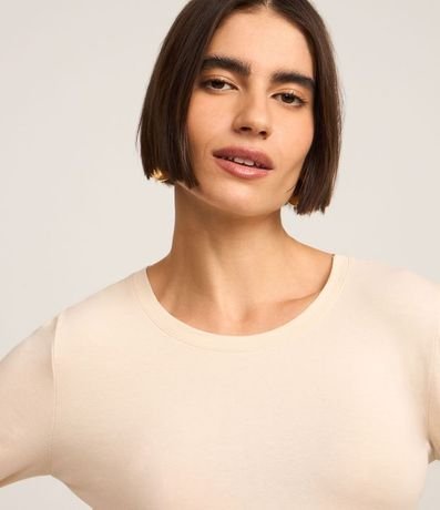 Blusa en Algodón con Cuello Redondo 5
