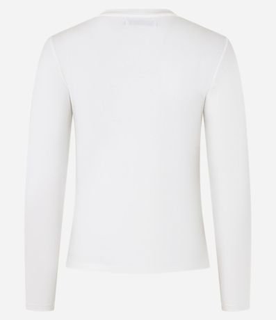 Blusa en Algodón con Cuello Redondo 6