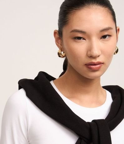 Blusa en Algodón con Cuello Redondo 4