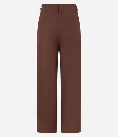 Pantalón Wide Leg Sastrería Cintura Alta en Viscolino 9