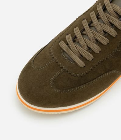 Championes Retro Sintético con Recortes Efecto Gamuzado 4