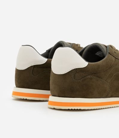 Championes Retro Sintético con Recortes Efecto Gamuzado 5