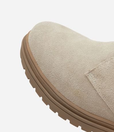 Bota Casual en Gamuza con Cordón 4