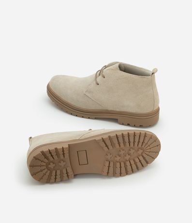 Bota Casual en Gamuza con Cordón 6