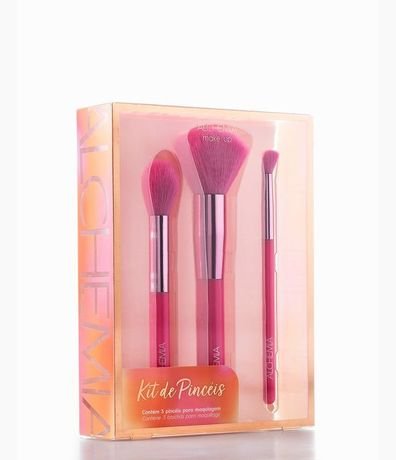 Kit 03 Brochas para Maquillaje Línea Pink Alchemia 2