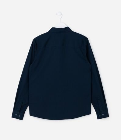 Camisa Infantil con Fibra de Bambu y Cierre por Botones - Talle 5 a 14 años 2