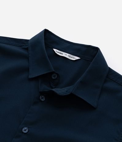 Camisa Infantil con Fibra de Bambu y Cierre por Botones - Talle 5 a 14 años 5
