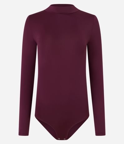 Body Básico en Media Malla con Cuello Alto 7