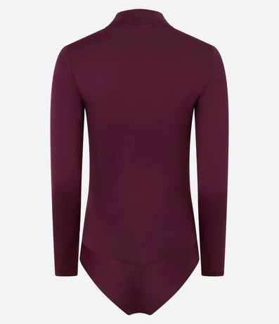 Body Básico en Media Malla con Cuello Alto 8